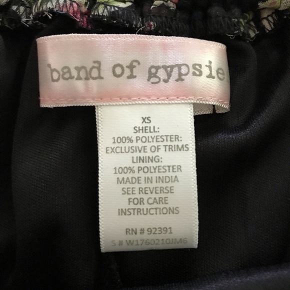 Band of Gypsies boho floral maxi skirt XS - Picture 3 of 8